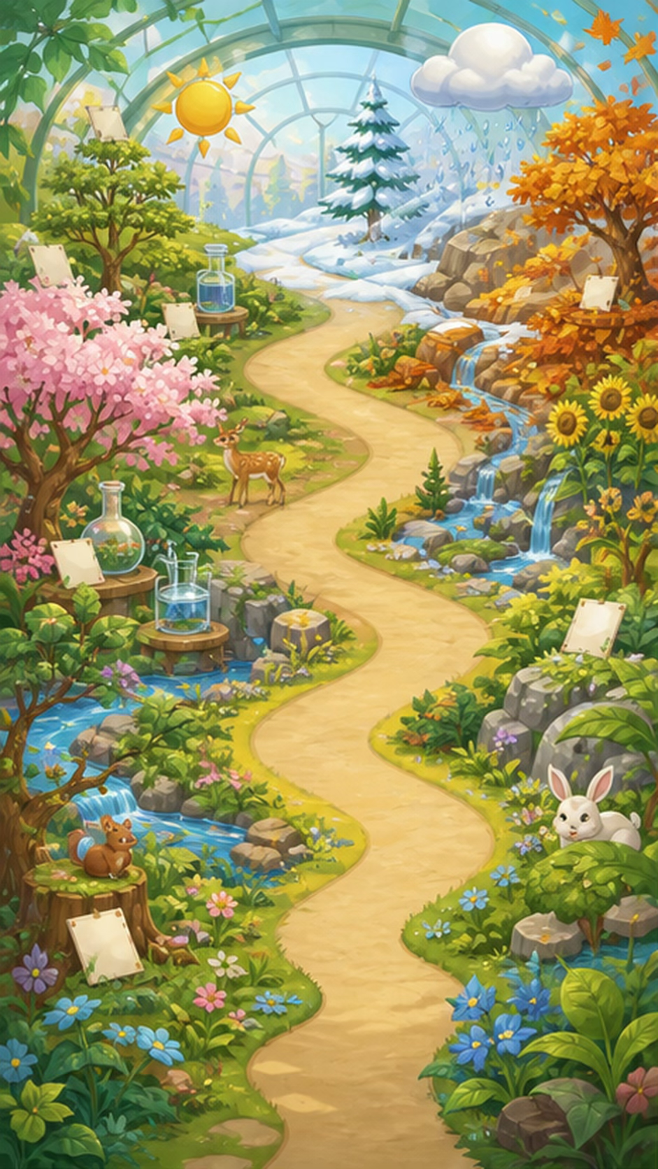 ことばの しょくぶつえんの背景画像