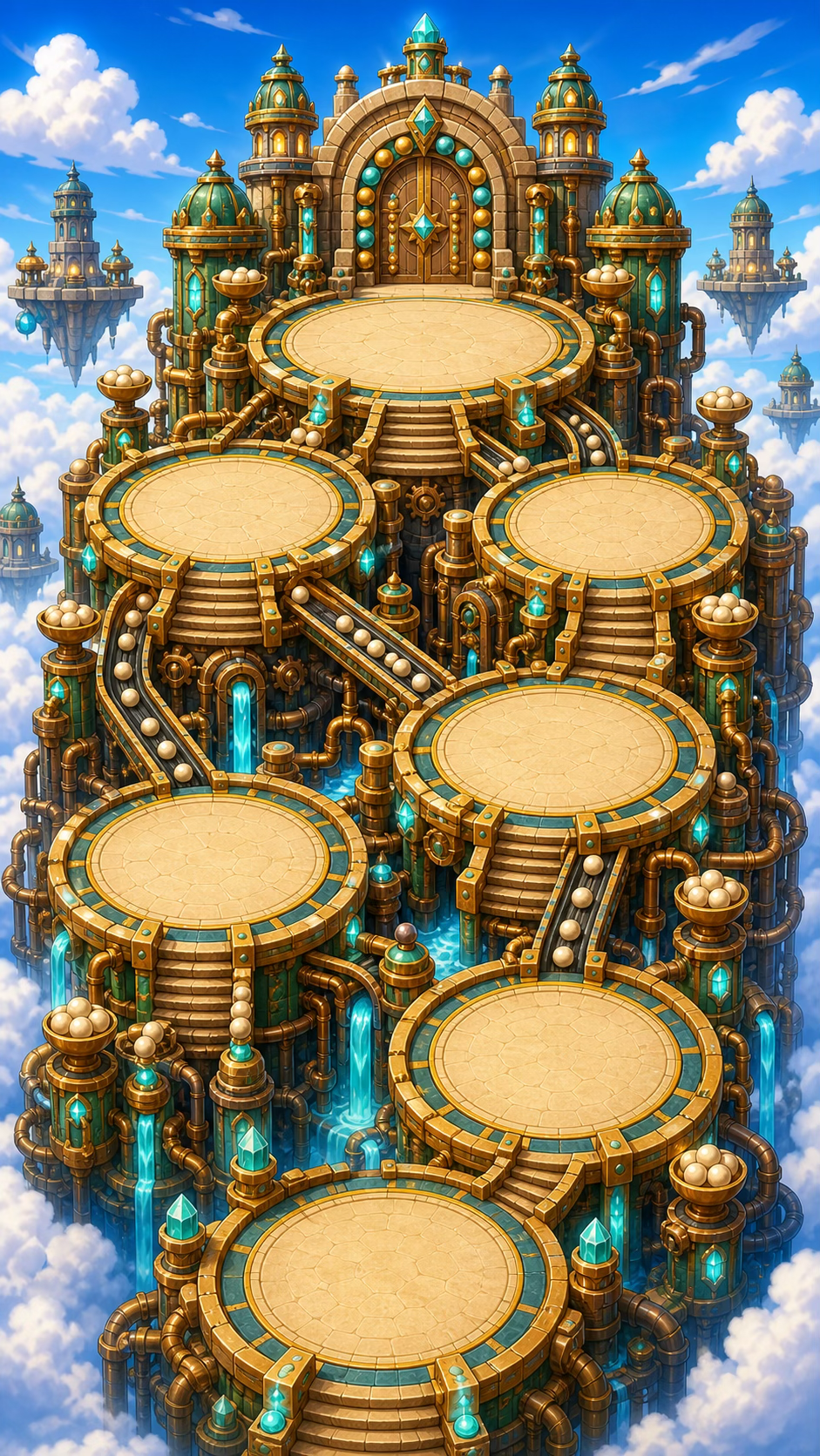 わりざんの とりでの背景画像