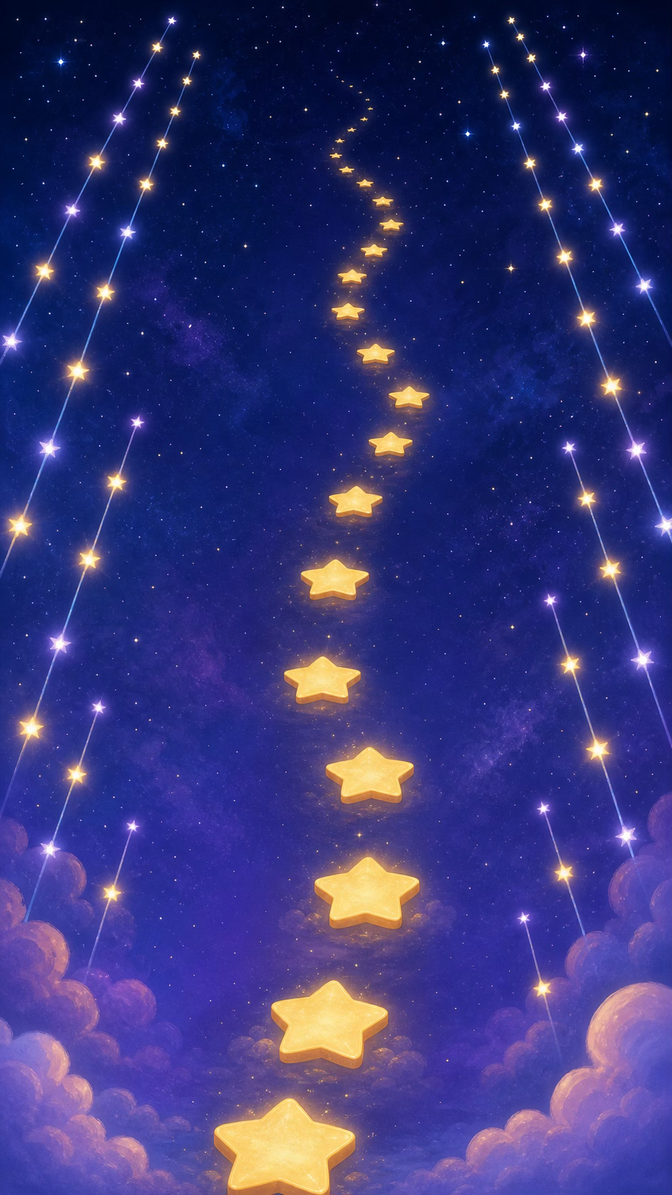 ひれいの ほしぞらの背景画像