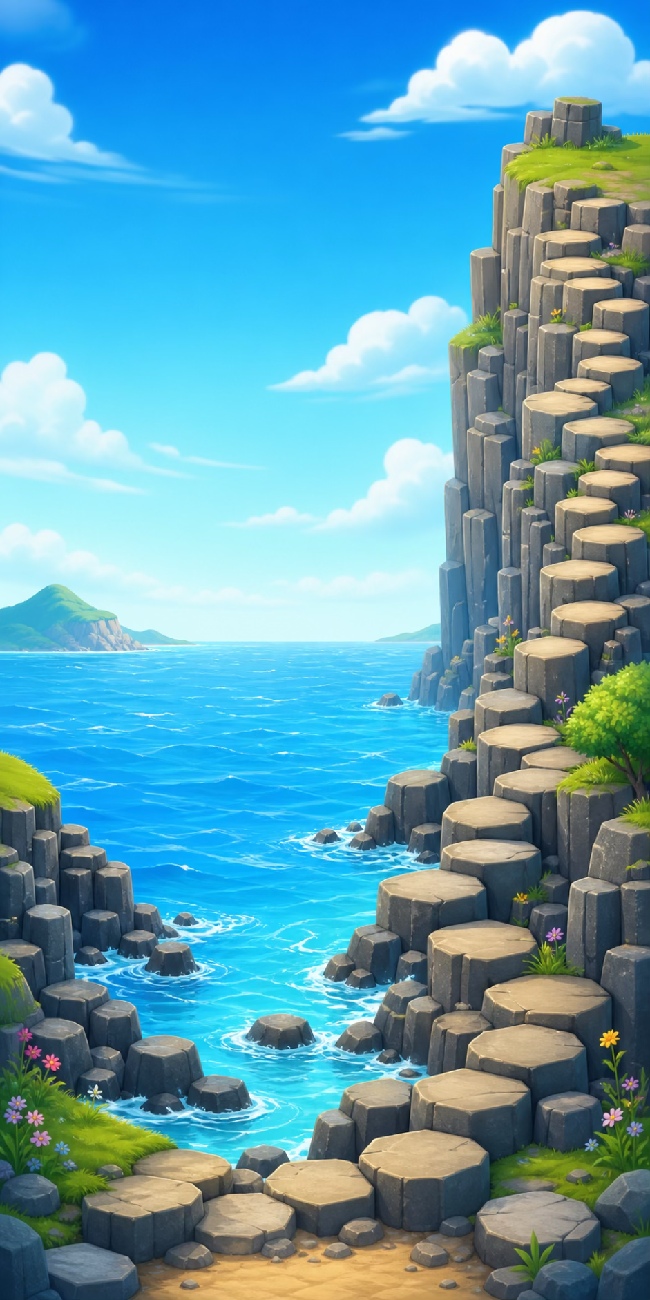 はしらいわの かいがんの背景画像