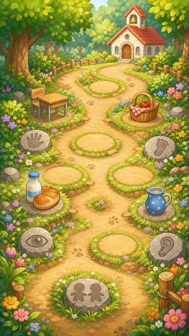 ことばの こみちの背景画像