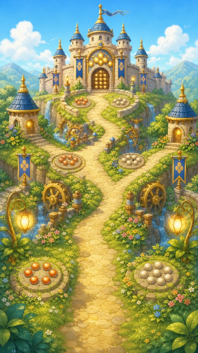 くりあがり とりでの背景画像