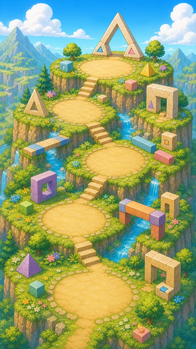 かたちの こうげんの背景画像
