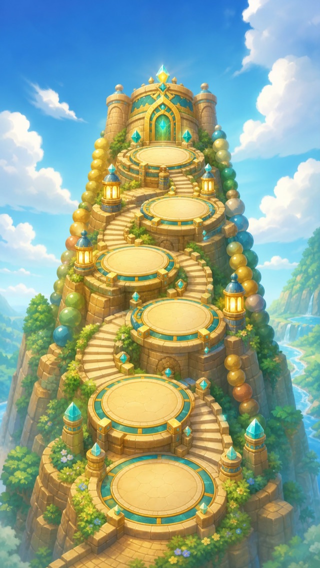 おおきな かずの とうの背景画像