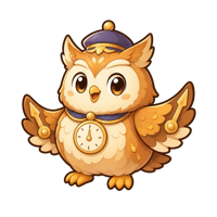 とけいフクロウ